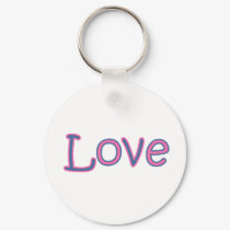 elegant love keychains