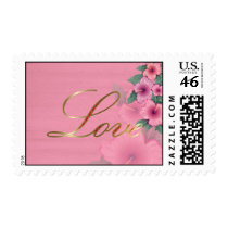 elegant love postage