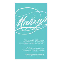 ELEGANT MAKEUP ARTIST BUSINESS CARD