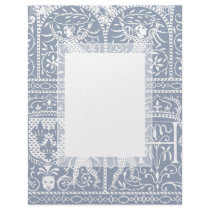 Elegant Medieval Renaissance Blue and White Bridal