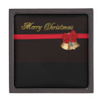 Elegant Merry Christmas Premium Jewelry Box