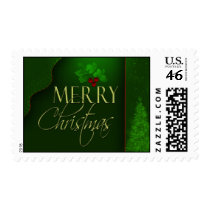Elegant Merry Christmas Stamps