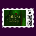 Elegant Merry Christmas Stamps