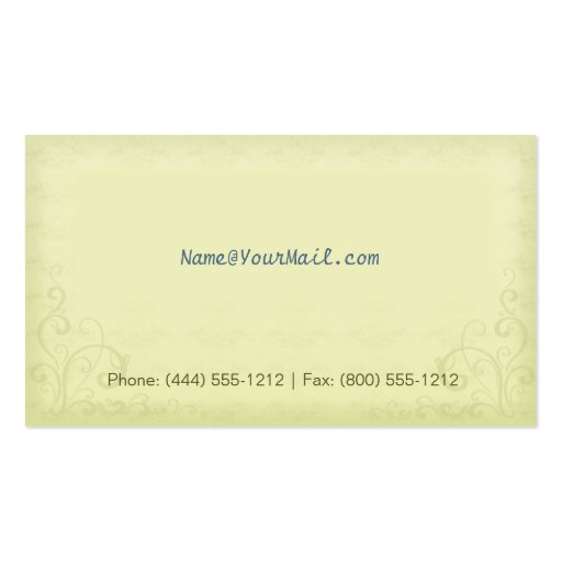 Elegant Modern Business Cards (back side)