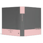 Elegant Modern Simple Light Pink / Grey Stripe