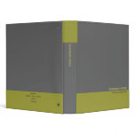 Elegant Modern Simple Olive Green / Grey Stripe