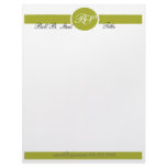 Elegant Monogram  Classy letterhead