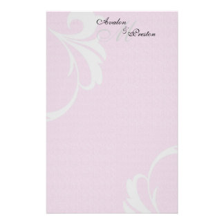 Scroll Stationery | Zazzle