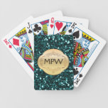 Elegant Monogram - Playing Cards - SRF