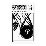 Elegant Monogrammed Postage