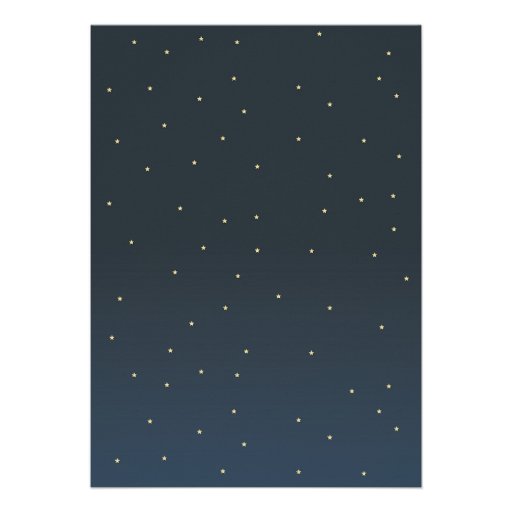 Elegant Moon Celebration Invitation II