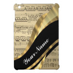 Elegant music sheet cover for the iPad mini