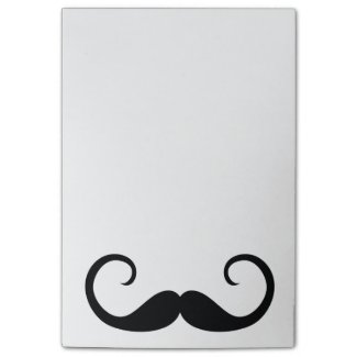 Elegant Mustache Post-it® Notes