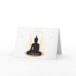 Elegant Namaste Buddha Greeting Cards