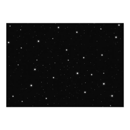 Elegant  New Years Eve Sparkling Chain Black Invites