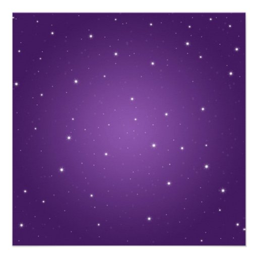 Elegant  New Years Eve Sparkling Chain Purple Personalized Invitation
