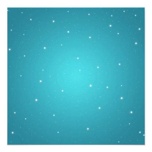 Elegant New Years Eve Winter Sparkle Blue Personalized Invite