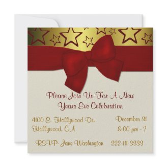 Elegant New Years Party Invitation