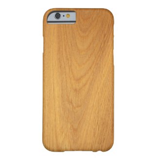 Elegant oak wood grain photo texture iPhone 6 case