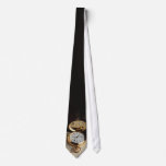 Elegant Old Clock Tie