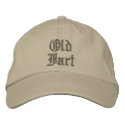 Elegant Old Fart Adjustable Cap embroideredhat