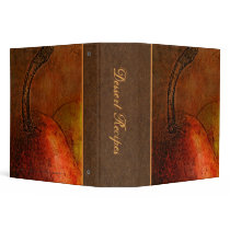 Elegant Old World Pears (2") binders