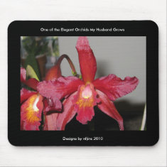 Elegant Orchid Mousepad 2 mousepad