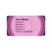 Elegant ornate pattern Address labels (M) labels