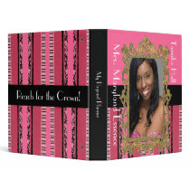 Elegant Pageant Planner/Notebook binders