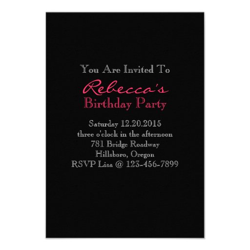 elegant paris french  vintage birthday party invitations