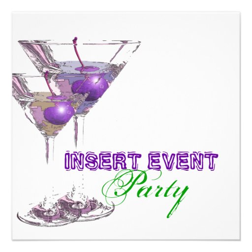 Elegant party stylish occasion CUSTOMIZE Invite