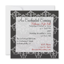 Elegant Pattern Custom Invitations