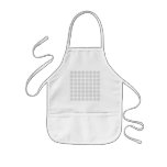Elegant pattern, light gray and white. aprons