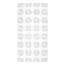 Elegant pattern, light gray and white. photo card