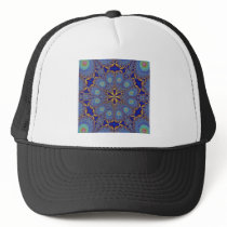 Elegant Peacock Fractal hats