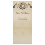 Elegant Peacock Wedding Ceremony Programs Custom Invitation