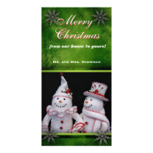 Elegant Personalized Photo Card
