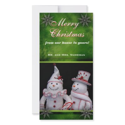 Elegant Personalized Photo Card by aslentz