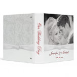 Elegant Personalized Wedding Album or Planner binders