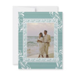 Elegant Photo Frame Wedding, Birthday, Anniversary Personalized Invites