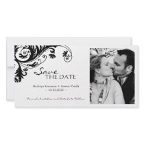 Elegant Photo Save The Date Invitation photo cards by colourfuldesigns Elegant Photo Save The Date Invitation photo cards