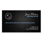 Elegant Photography Business Card w/ QR Code II