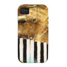 Elegant Piano Music & Notes iPhone 4 Covers