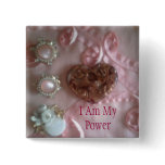 Elegant pin - Jeweled Heart