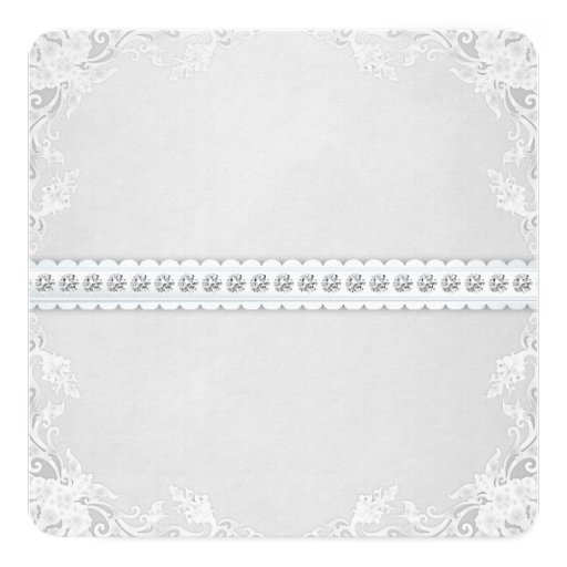 Elegant Pink and Blue Twin Baby Shower Personalized Announcements