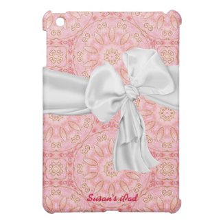 Elegant Pink and Gold iPad Mini Case