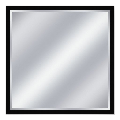 Elegant Pink Black Masquerade Party Personalized Announcement