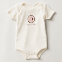 Elegant Pink & Brown Monogram D t-shirts by minkideluxe Elegant Pink & Brown Monogram D t-shirts