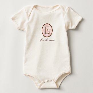 Elegant Pink & Brown Monogram E shirt