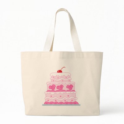 Elegant Pink Cake Bags